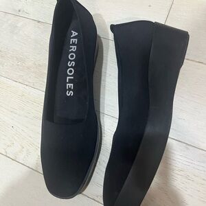 Aerosoles Women's Black Wedge Shoes